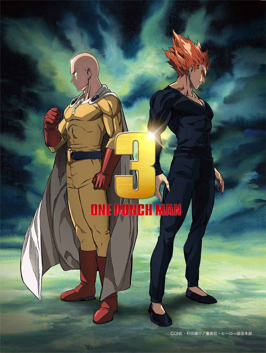 One Punch Man Season 3 Announced : r/anime