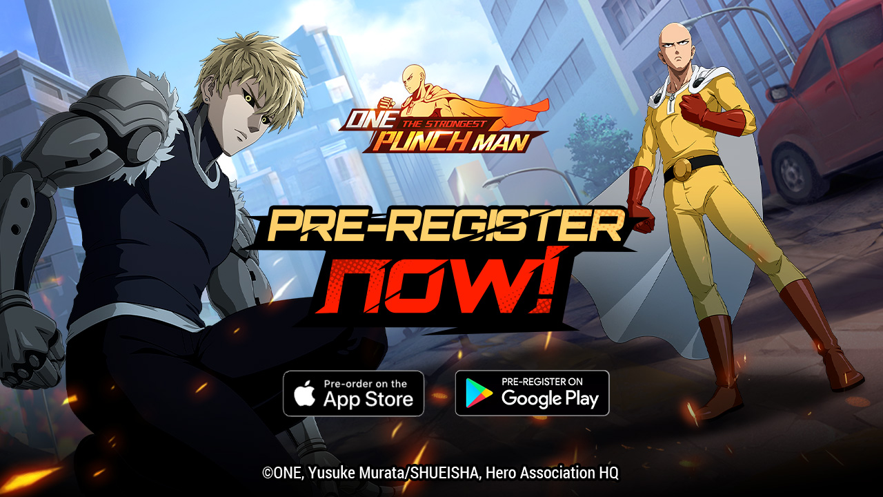 スマートフォン向けゲームアプリ One Punch Man 一撃マジファイト 22年8月5日 金 より欧米版の事前登録を開始 Tvアニメ ワンパンマン 公式サイト