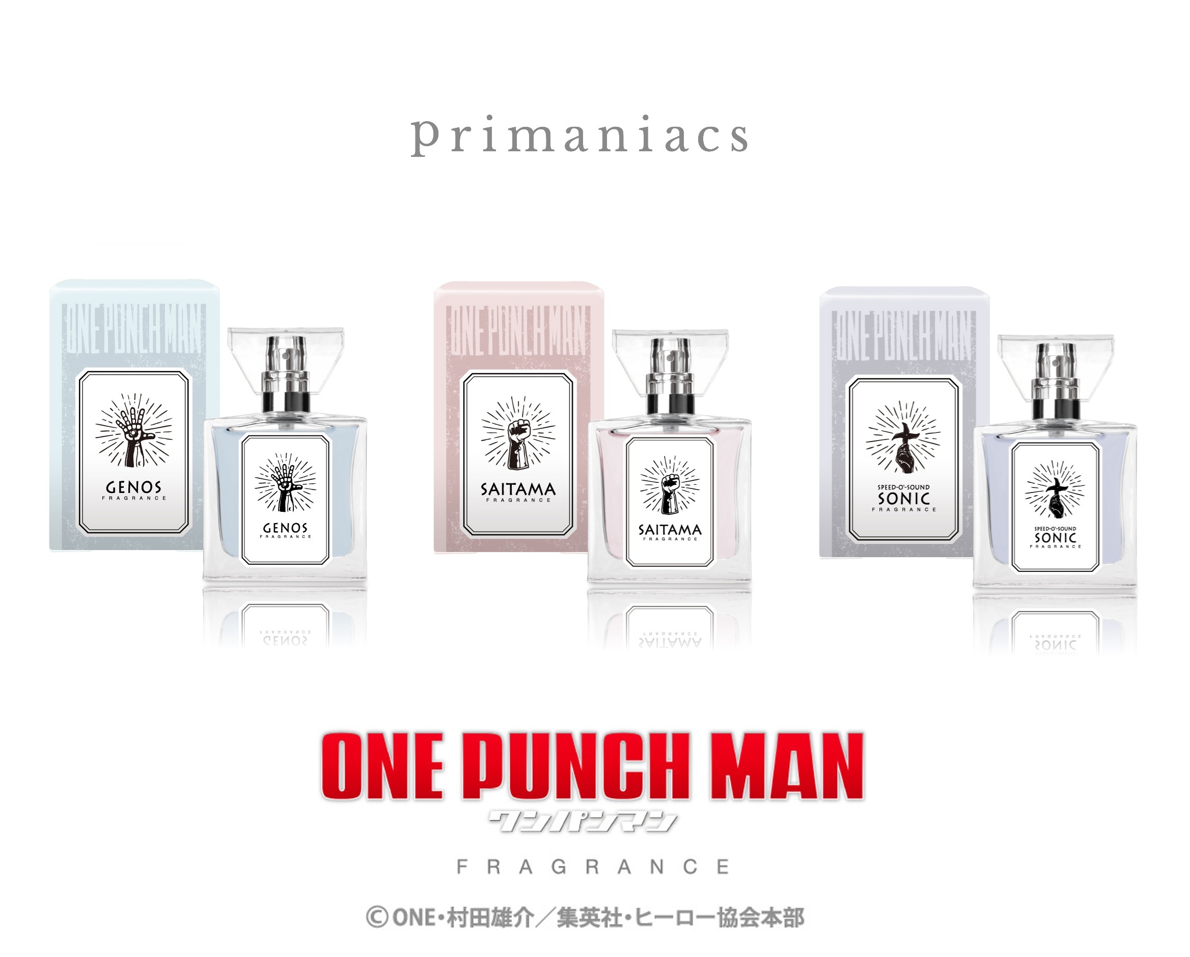 ワンパンマン ジェノス サイタマ 香水 primaniacs】ワンパンマン フレグランス（新装版） サイタマ